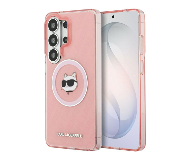 Karl Lagerfeld Etui Repeated Choupette MagSafe do Galaxy S26 Ultra różowy - 1522732 - zdjęcie